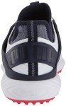 PUMA GOLF mens Ignite Pwradapt Caged Golf Shoe, Puma White-puma Silver-peacoat, 8.5 US