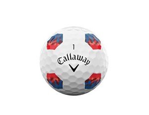 Callaway Golf Chrome Soft Golf Balls (2022 Version, True Track, Red/Blue)
