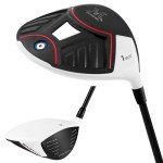 MAZEL Titanium Golf Drivers for Men,Right Handed,460CC (White Black, Graphite, Regular, 10.5)