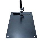 Golf Practice Plate Swing Plan Trainer Alignment Stick Holder Durable Metal Training Equipment Golfing Accessory (1 Pack Standard)
