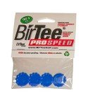 BirTee Pro Golf Tees - Size #1 (1/4") Individual Size Pack - 4 Tees Per Pack. Winter/Mat/Simulator Tees (Blue)