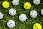 Clean Green Golf Balls 48 Recycled Used Golf Balls for Callaway ERC Triple Track Golf Ball Bulk Mix - Cheap Golf Balls Good Condition - Includes Callaway Golf Balls for Men and Mesh Carrying Bag (48)