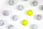 Clean Green Golf Balls 48 Recycled Used Golf Balls for Callaway ERC Triple Track Golf Ball Bulk Mix - Cheap Golf Balls Good Condition - Includes Callaway Golf Balls for Men and Mesh Carrying Bag (48)