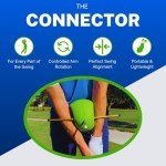 The Connector Golf Training Aid - Simple and Effective Training Tool Designed to revolutionize Your Swing Mechanics and Improve Your Overall Game!