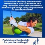 The Connector Golf Training Aid - Simple and Effective Training Tool Designed to revolutionize Your Swing Mechanics and Improve Your Overall Game!