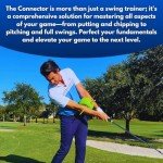 The Connector Golf Training Aid - Simple and Effective Training Tool Designed to revolutionize Your Swing Mechanics and Improve Your Overall Game!