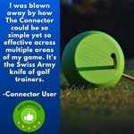The Connector Golf Training Aid - Simple and Effective Training Tool Designed to revolutionize Your Swing Mechanics and Improve Your Overall Game!