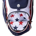 Sun Mountain 2024 4.5Ls 14-Way Golf Stand Bag - Navy-White-Red