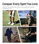 CoxiVision Rangefinder with Slope for Golf & Hunting, 1000/1300 Yards High-Precision Range Finder, 6X Magnification, Pin-Seeker & Flag-Lock & Vibration, Bow/Rifle Mode, Angle Compensation