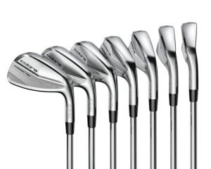 Cobra Golf 2022 King Forged Tec Iron Set (Men's, Right Hand, KBS $ Taper Lite, Stiff Flex, 4-PW)