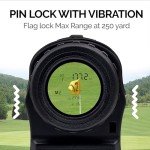 AILEMON AL52 Golf & Hunting Laser Rangefinder 900Y Fast Focus High-Precision Continuous Scan Flag Pole Locking Vibration Function Slope Mode Range Finder