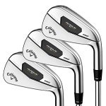 Callaway Golf Rogue ST Pro Iron Set (Right Hand, Steel Shaft, Stiff Flex, 4 Iron - PW, AW, Set of 8 Clubs)