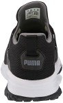 PUMA Men's Fusion Evo Golf Shoe, Black-Quiet Shade, 9.5