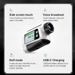 Golf Rangefinder with Slope and Side Color Display, Voice Output - 1000 Yards Laser Range Finder for Golf, Caddie Assistance