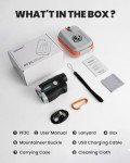 ACEGMET PF2C Golf Rangefinder with Slope, 0.3s Flag Pole Locking Vibration, ±1yd Accuracy, 870 Yards Rechargeable Laser Range Finder Golf with Magnetic, Golf Accessories for Men