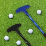 Micnaron Golf Putter, 2 Pack Mini Golf Set for Men & Women Two-Way Golf Putter, Right/Left Handed Golf Club Indoor/Outdoor, Mini Golf Putter Adjustable Length Suitable for Children, Teenagers, Adults