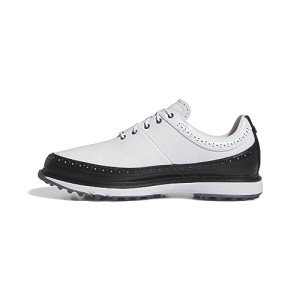 adidas Unisex MC80 Spikeless Golf Shoes, Footwear White/Core Black/Bright Red, 9