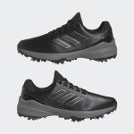 adidas Men's ZG23 Golf Shoes, Core Black/Dark Silver Metallic/Silver Metallic, 9.5