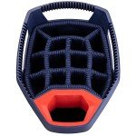 Sun Mountain 2024 C-130 Golf Cart Bag - Navy-White-Red