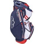 Sun Mountain 2024 C-130 Golf Cart Bag - Navy-White-Red
