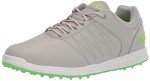 Skechers Men's Pivot Spikeless Golf Shoe, Gray/Lime, 12 Wide