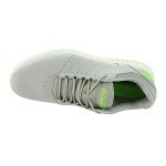 Skechers Men's Pivot Spikeless Golf Shoe, Gray/Lime, 12 Wide