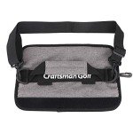Craftsman Golf Portable Mini Carry Bag Shoulder Sleeve Bag Ideal for Golf Course Available for Custom Version with Your Name Stitched (Gray (Update))