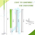 Gemscream 8 Pack Golf putters for Men and Women Detachable Golf Grip Two Way Kids Golf Putter with 8 Golf Balls Putter Bulk for Right Left Handed Golfers Golf Clubs Set for Junior Adults(35 inch)