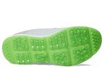 Skechers Men's Go Elite 5 Arch Fit Waterproof Slip in Golf Shoe Sneaker, Gray/Lime Spikeless, 11 Wide