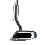 Intech EZ Roll Black/Satin Left Handed Chipper Golf Club for Men, Short Distance Approach Chipping Club