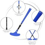 KINGTOP Adjustable Golf Putters for Men and Women, Right and Left Handed Golf Putter Club for Kids | Teens | Adults, Putting Training Combo Pack with Putting Cup and Practice Foam Balls, 2-Pack