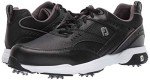 FootJoy Men's Sneaker Golf Shoes, Black, 11 X-Wide