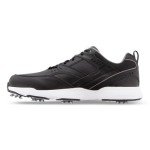 FootJoy Men's Sneaker Golf Shoes, Black, 11 X-Wide