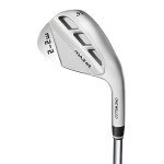 MAZEL M2-1/2 Series Forged Golf Wedge for Men Right Handed - Individual Golf Wedge 52 56 60 Degree,Milled Face for More Spin (M2-2,Silver 56 Degree)