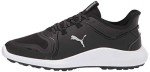 PUMA mens Ignite Fasten8 Golf Shoe, Puma Black-puma Silver-puma White, 10 US