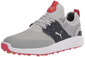 Puma Golf Men's Ignite Articulate Golf Shoe, High/Rise/Puma Silver/Navy Blazer, 13
