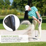 MAZEL Forged Golf Wedges for Men & Women - Golf Gap Wedge, Sand Wedge,Lob Wedge,Escape Bunkers and Quickly Cuts Strokes Around The Green,High Loft Golf Club Wedge (Black 60 Degree Wedge)