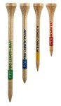 Pride Professional Tee System, 3-1/4 inch ProLength Plus Tee, 135 count, Natural