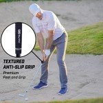 GoSports Tour Pro Golf Wedge Set - Includes 52 Degree Gap Wedge, 56 Degree Sand Wedge and 60 Lob Wedge Degree in Satin or Black Finish (Right Handed)
