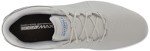 Skechers Men's Torque Waterproof Golf Shoe, Gray/Blue Sole, 10.5 Wide