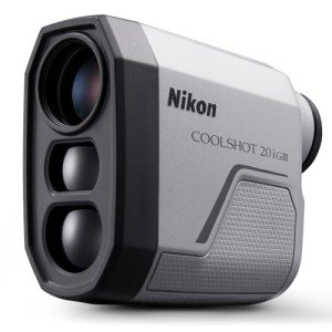 Nikon COOLSHOT 20i GIII Golf Rangefinder | Rainproof Laser rangefinder with Slope, Locked On Quake and 5 Year Warranty | Official Nikon USA Model