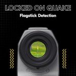 Nikon COOLSHOT 20i GIII Golf Rangefinder | Rainproof Laser rangefinder with Slope, Locked On Quake and 5 Year Warranty | Official Nikon USA Model
