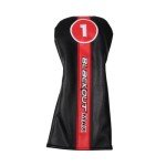 Powerbilt TPS Blackout Max Driver, Men's Right Handed Black/Red