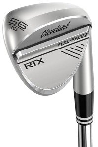 Cleveland Golf RTX Full-Face 2 Wedge, Satin, 64 Degrees, Steel, Right Hand
