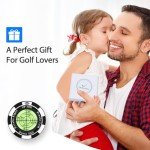 SlopeMaster ProGreen Reader - Golf Ball Marker with High Precision Green Reading Aid Golf Accessories for Men Women(Black)