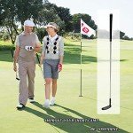 MAZEL Chipper Club Pitching Wedge for Men & Women,36/45 Degree - Save Stroke from Short Game,Right Hand (Black, 45 Degree)