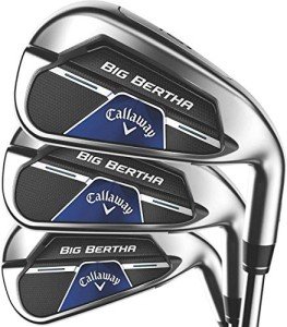 Callaway Big Bertha B21 Iron Set (Set of 8 Clubs: 4IR - PW, AW, Left , Graphite, Stiff)