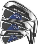 Callaway Big Bertha B21 Iron Set (Set of 8 Clubs: 4IR - PW, AW, Left , Graphite, Stiff)