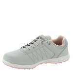 Skechers Women's Go Pivot Spikeless Golf Shoe Sneaker, Light Gray/Pink, 7.5