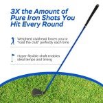 Lag Shot Golf 7 Iron Swing Trainer Aid (Right Handed) - Adds Distance and Accuracy to All Your Drives. Named Golf Digest's Editors' Choice “Best Swing Trainer” of The Year! #1 Golf Training Aid 2022!